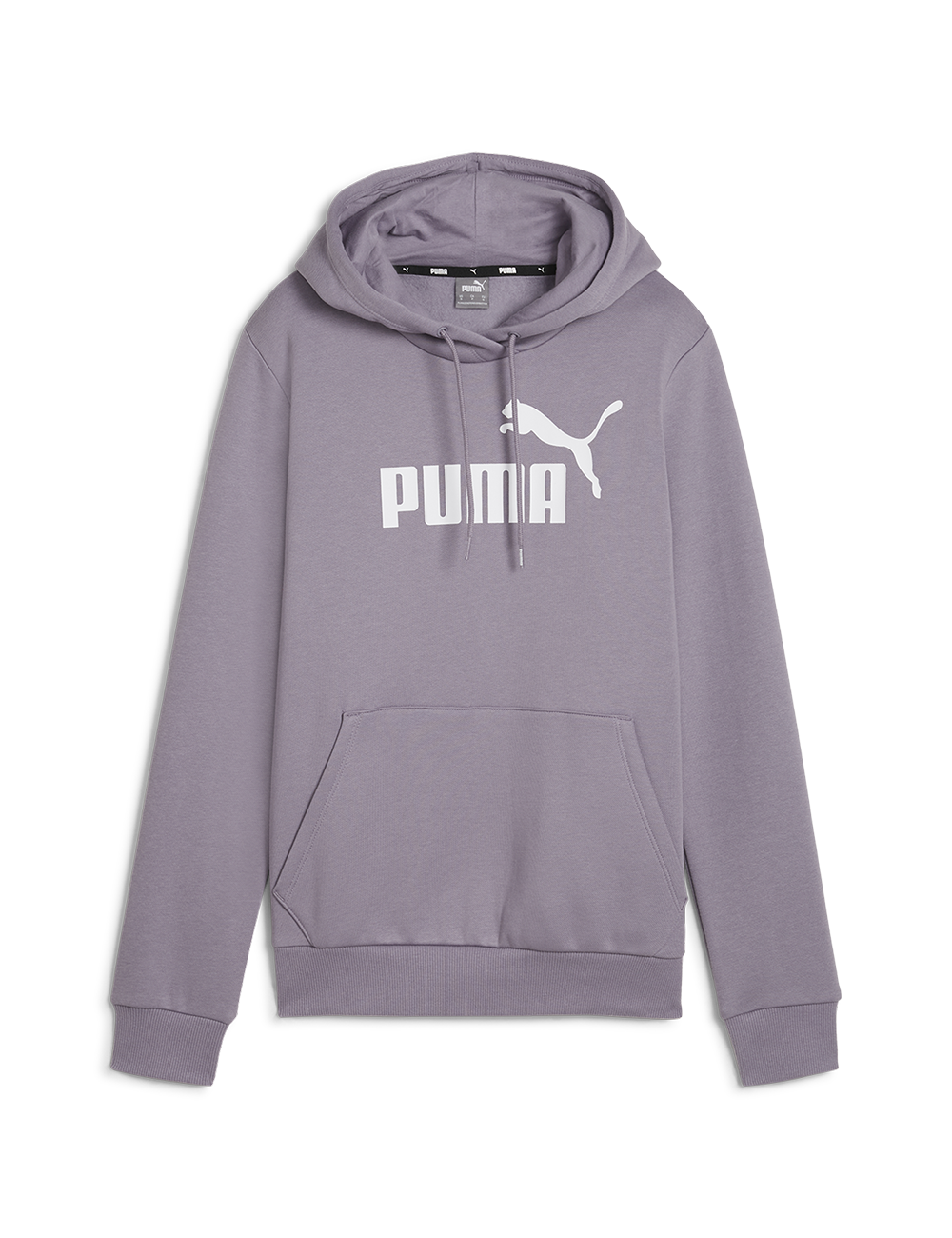 PUMA ESS LOGO HOODIE PALE PLUM DAME PIGE FCM SHOP